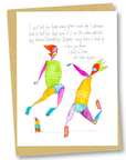 greeting card: all over