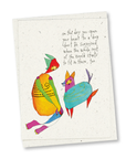 greeting card: extra room