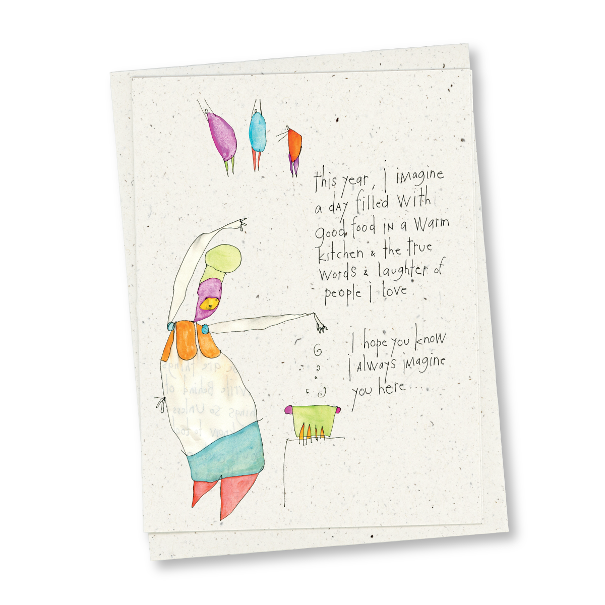 greeting card: imagine this