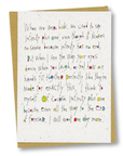greeting card: infinity plus one