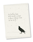 greeting card 8 pack: miranda's thoughts