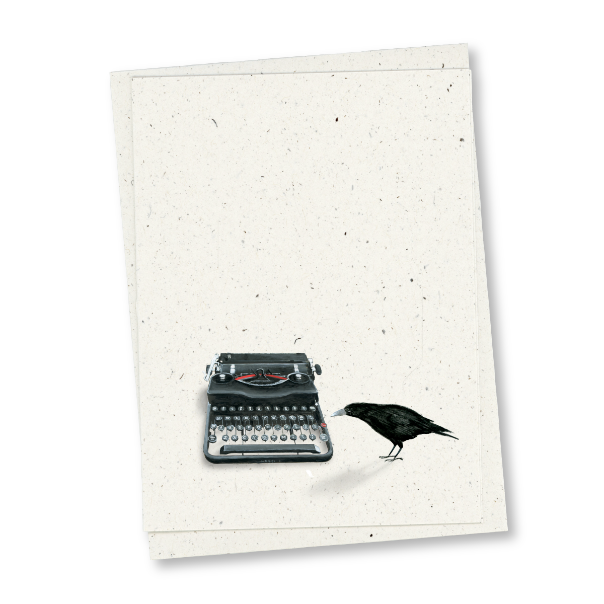 greeting card: miranda writes