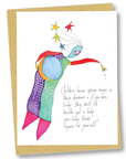 greeting card: moon songs