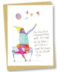 gift wrap & card