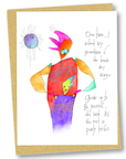 greeting card: serious magic