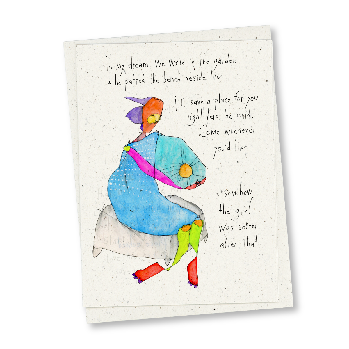 greeting card: soft landing