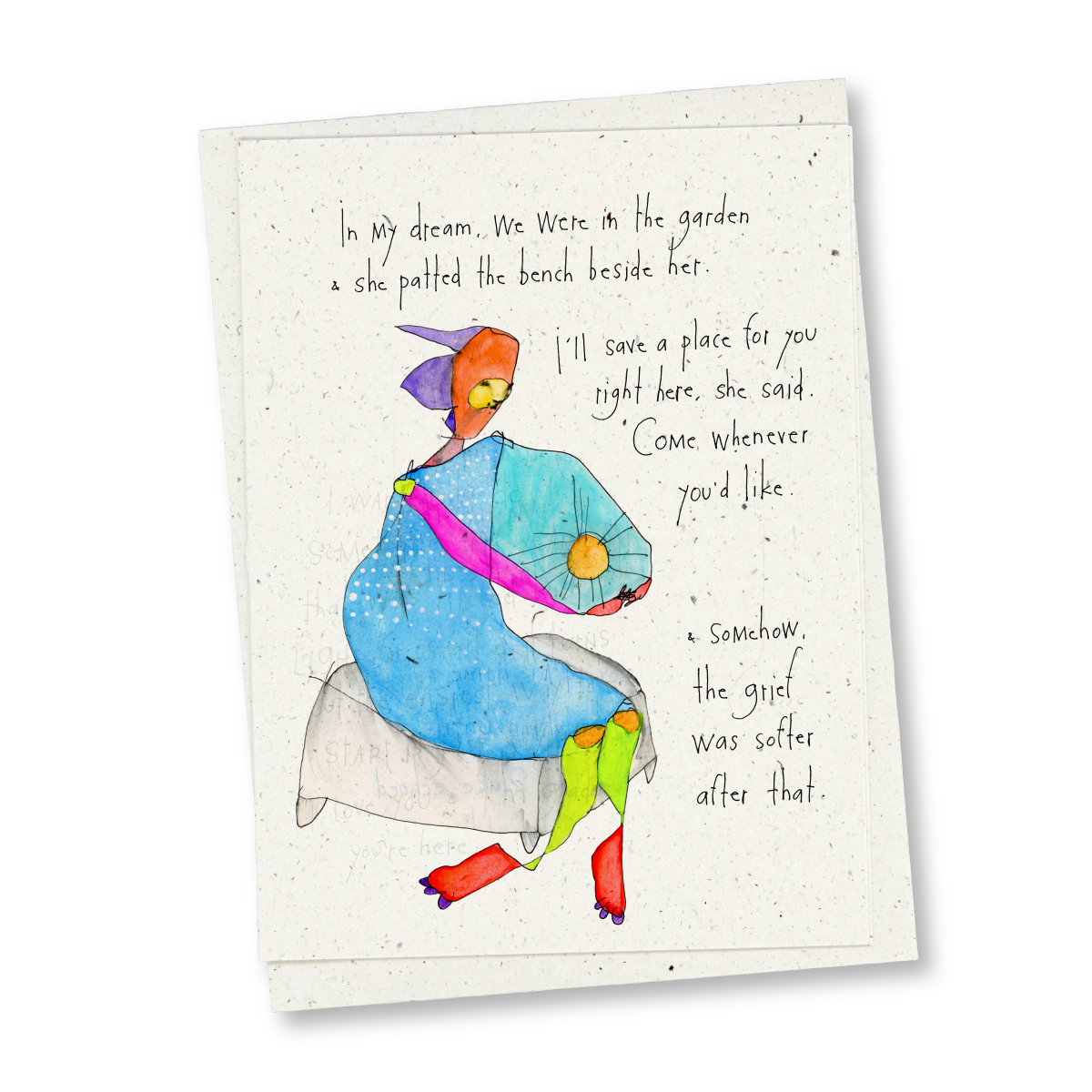 greeting card: soft landing