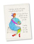 greeting card: soft landing