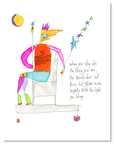 bright light art print