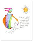 endlessly beautiful art print