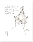 grit & grace art print