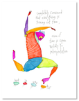 interpretive dance art print
