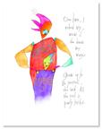 serious magic art print