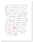 whole world art print