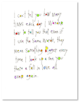 all over art print
