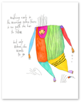 early morning art print