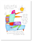 new morning art print