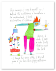 still here art print