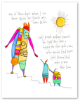 toward light art print
