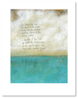 bird & brush: daughter of tides art print