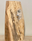 woman in striated oak
