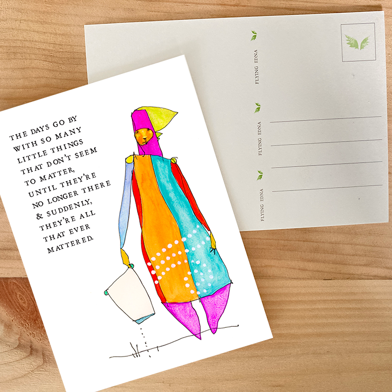 SALE little matters (remix) postcard pack