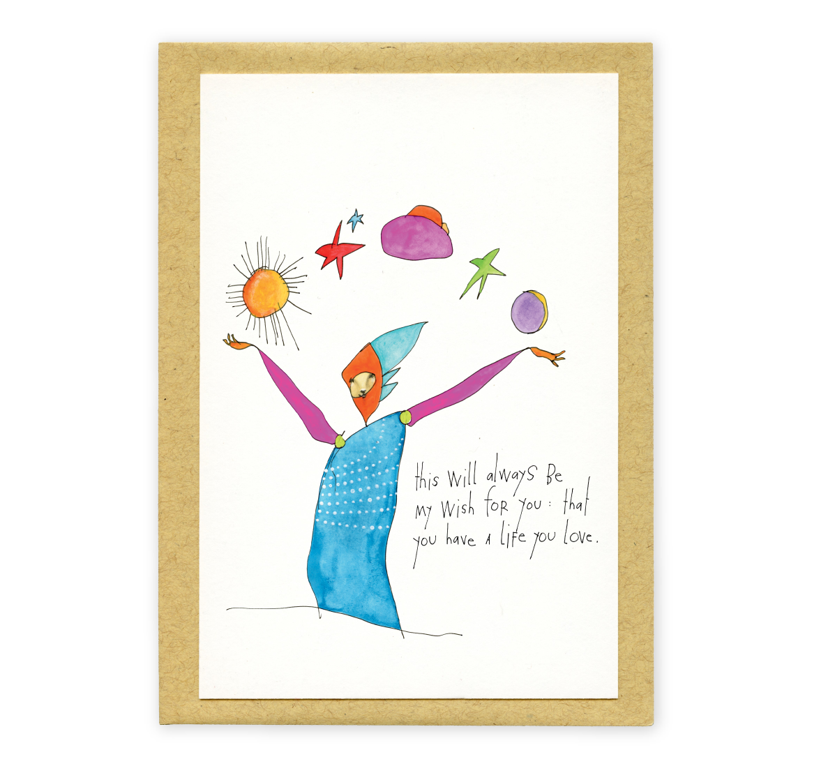 flat card: true wish