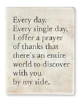 a prayer of thanks storyblock