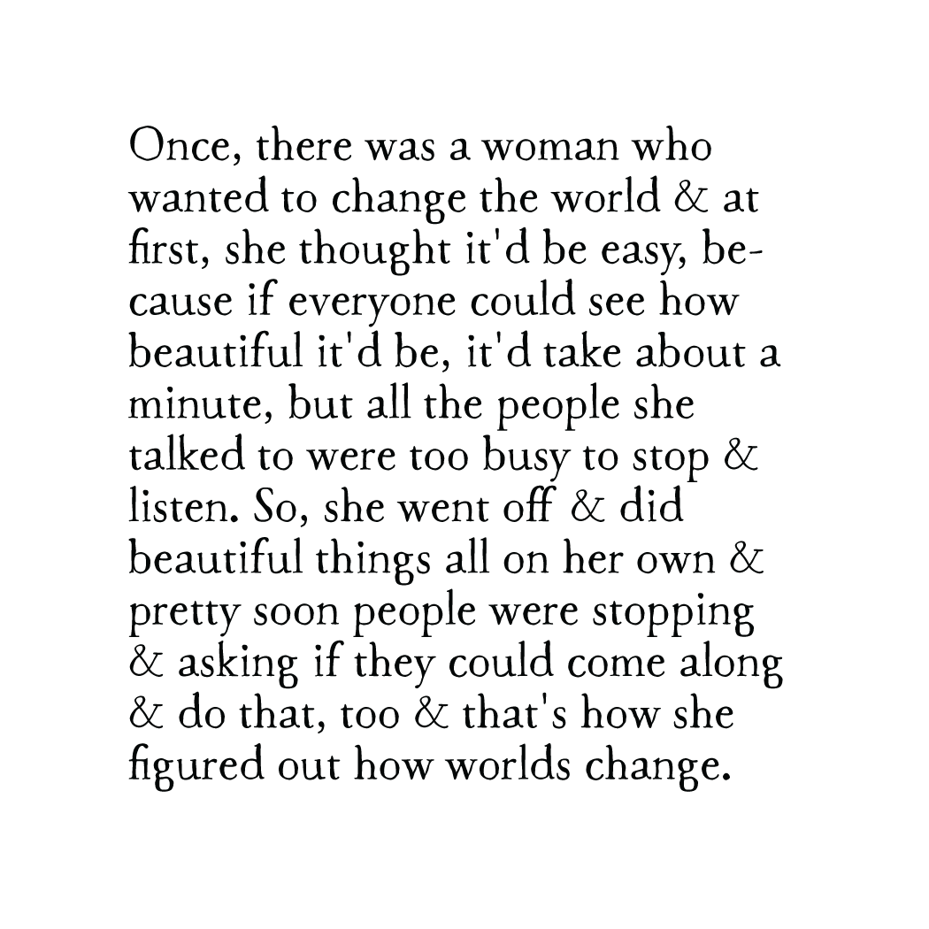 beautiful things art print