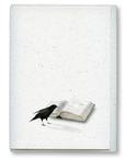 greeting card pack: miranda the curious crow