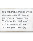 choose joy storyblock