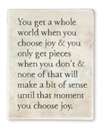 choose joy storyblock