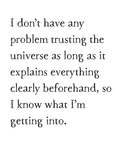 clear explanation art print