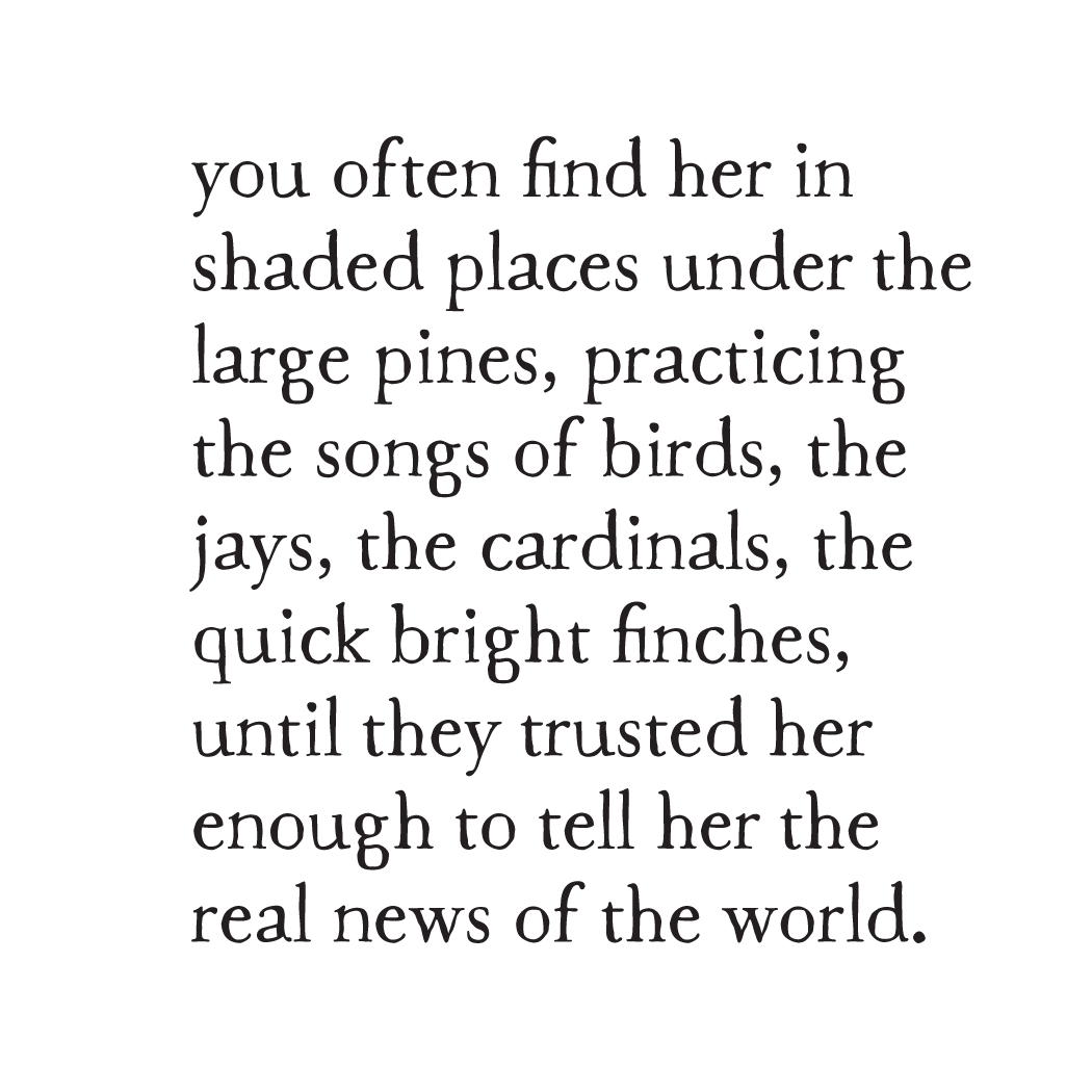 daughter of songbirds art print