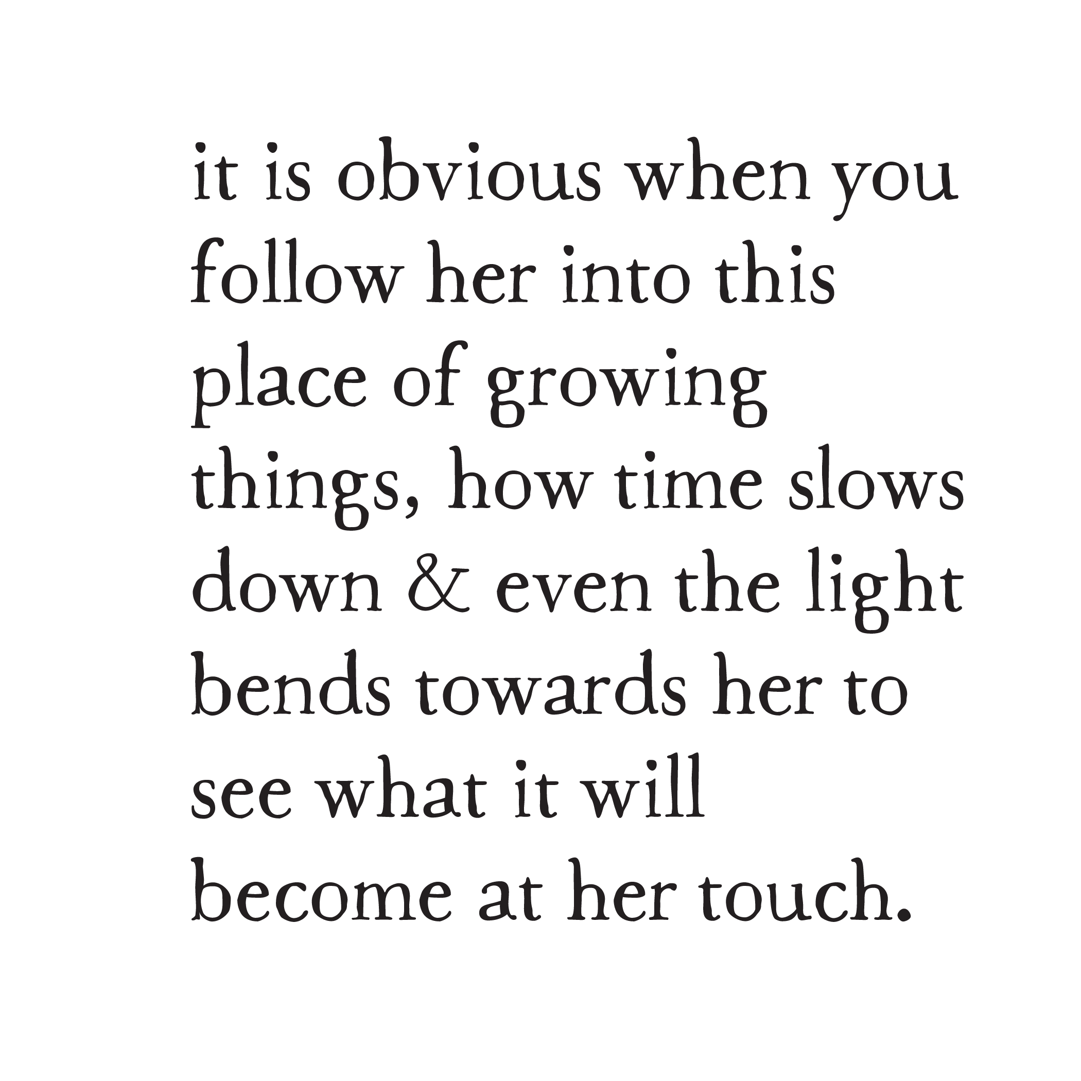 daughter of gardens art print