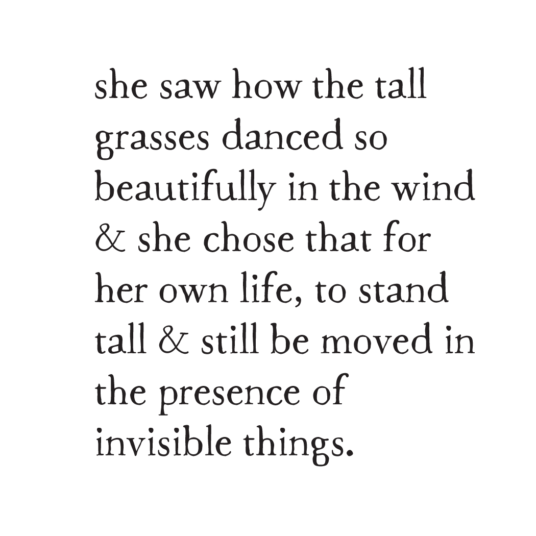 daughter of tall grasses art print