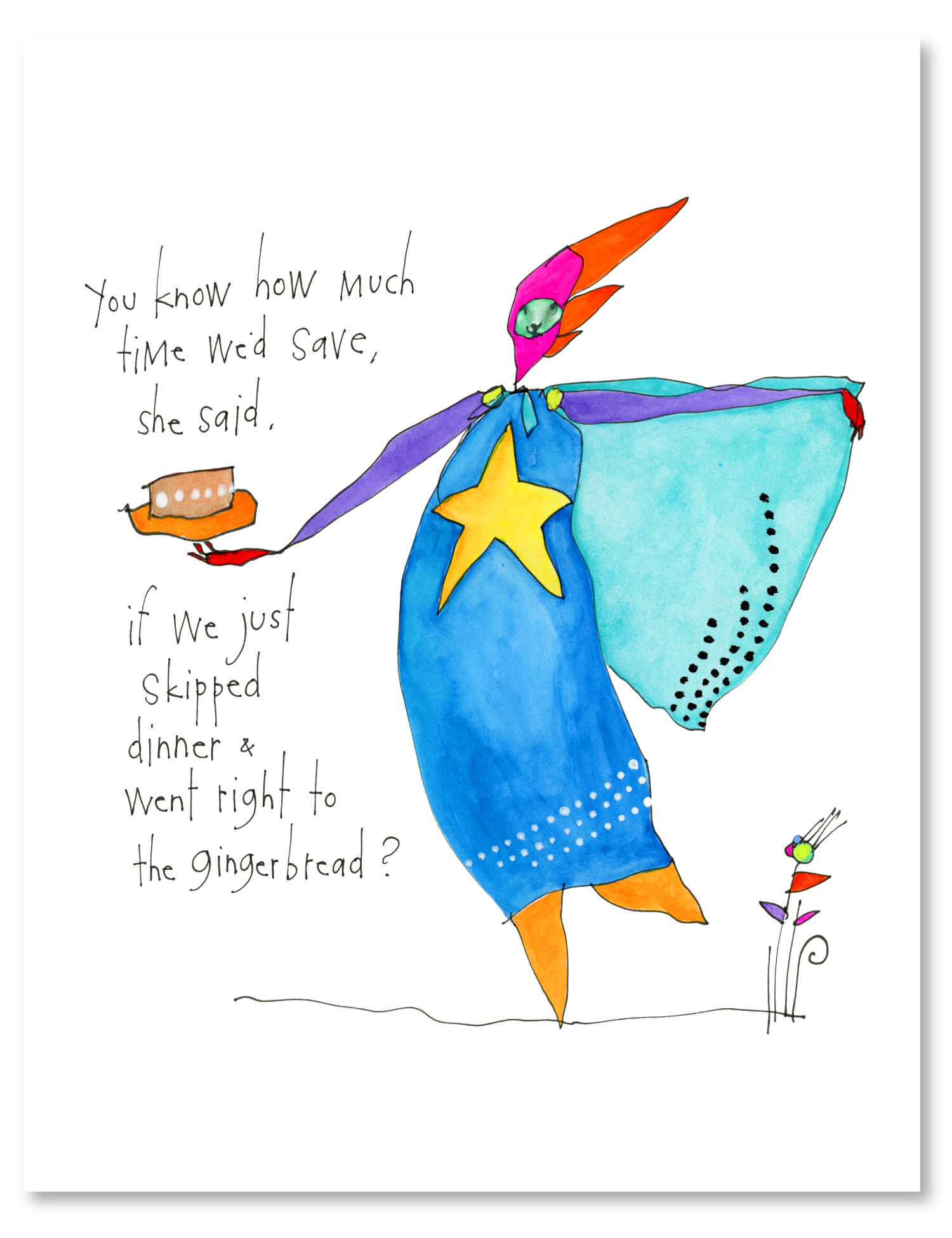 efficiency expert art print