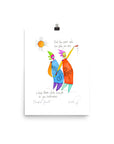 international kinship art print
