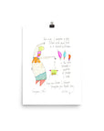 international 'imagine this' print