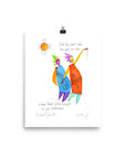 international kinship art print