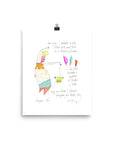 international 'imagine this' print