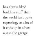 garage box art print