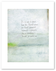 bird & brush: gorgeous moments artprint