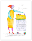 how the world works art print