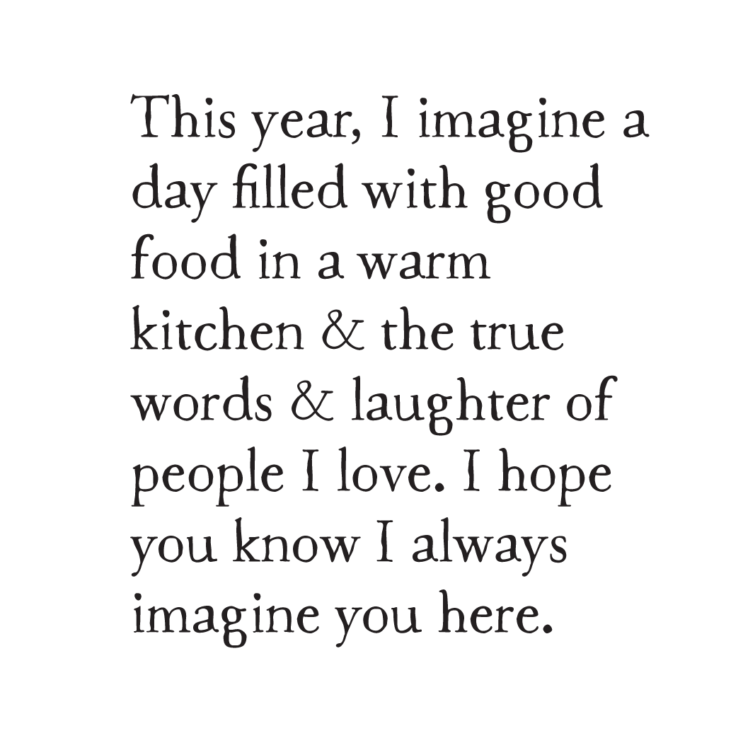 greeting card: imagine this