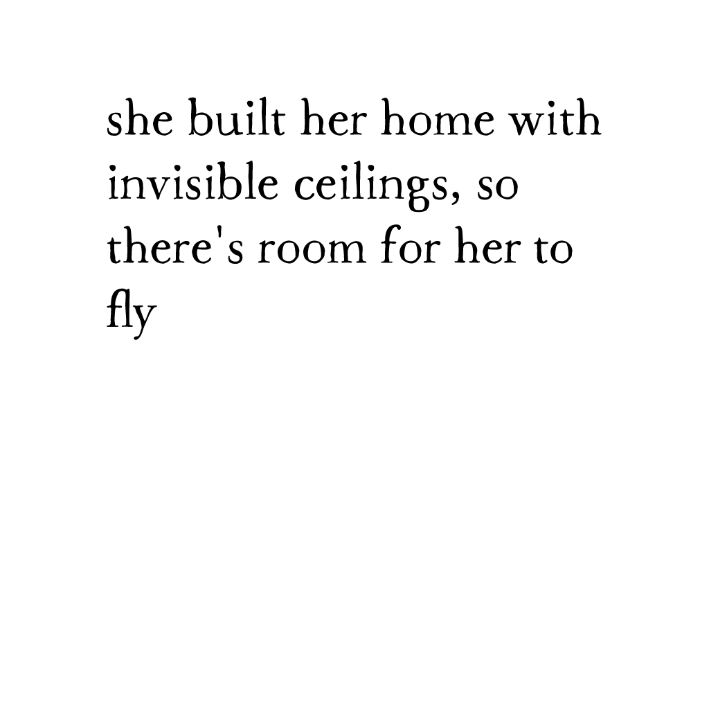 greeting card: invisible ceilings