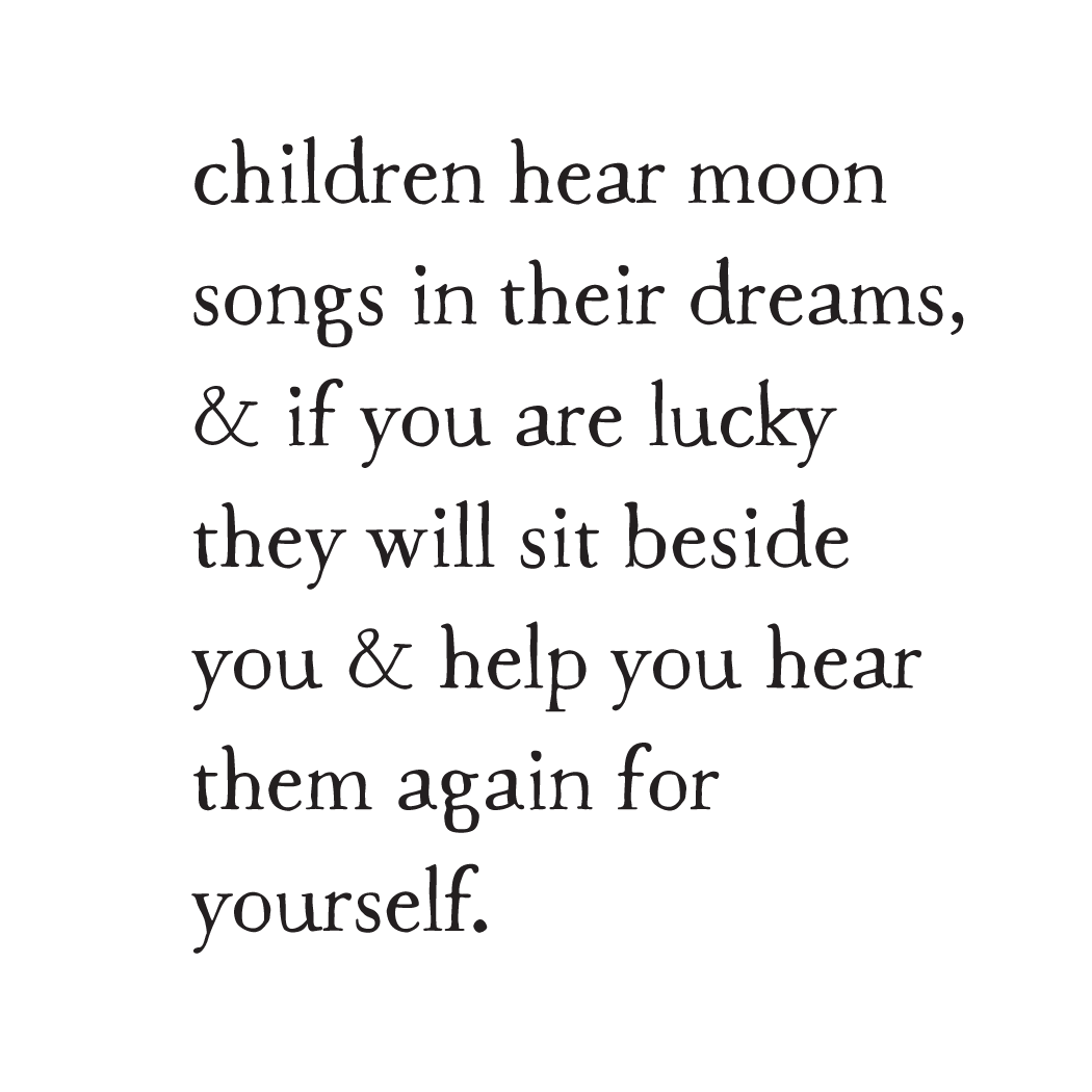 moon songs art print