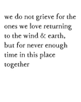 greeting card: never enough time
