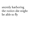 greeting card: secret notion