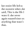 greeting card: the moment